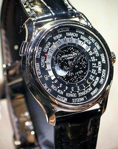Patek Philippe 175th-Anniversary World Time Moon 5575G-001 Replica Watch